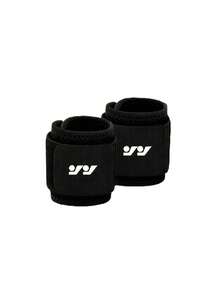 Sports Fitness Compression Wrist Wrap, Elastic Compression Bandage, Comfortable Protection, Adjustable Tension, Suitable For Weightlifting, Dumbbells, Strength Training, Tennis - Black - View 10
