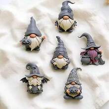 Christmas Halloween 6-Cavity Faceless Gnome Silicone Mold For Resin, Aromatherapy, Plaster, Car Decor, Multi-Purpose - Dwarfs - View 4