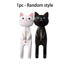 1/2/4pcs Cartoon Cute Cat Beach Towel Clips, Strong Spring Plastic Windproof Clips, Secure Grip And Not Easy To Fall Off, Designed Specifically For Fixing Bath Towels On Beach Chairs. Multi-Functional, Can Also Be Used As Blanket Clips And Sock Drying Clips. Compact And Portable, Takes Up Little Space For Storage, Suitable For Home Drying And Travel. Adorable Cat Appearance, Appealing Design, A Great Choice For Cat Lovers. - Multicolor - View 8