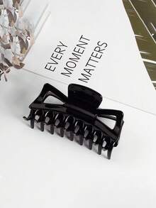 1Pc Claw Clip Back Of Head Large Hair Claw Hair Clip High Temperament Hair Additions - Black - View 8