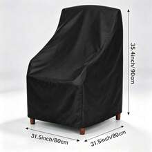 Stackable Patio Chair Covers & Outdoor Furniture Waterproof Covers - Chair Cover - View 9