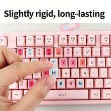 Miếng dán bàn phím chữ cho laptop và máy tính để bàn, nhiều màu, dùng chung cho nhiều loại bàn phím - Xem 2