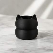 1pc Cute Cat-Ear Pen Holder Featuring A Finely Crafted 3D-Printed Design With Intricate, Detailed Layering; Serves As A Multifunctional Desktop Organizer For Small Items Like Keys, As Well As A Creative Decorative Piece. - Cat Ear Pen Holder - View 8