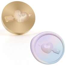 1pc 3D Embossed Snowman/Mushroom/Rabbit/Snowflake/Gift Thickened Brass Wax Seal Stamp Head (Handle Not Included, Handle Needs To Be Purchased Separately), Perfect For Wedding Invitations, Envelopes And Gift Packaging - Single Piece - View 28