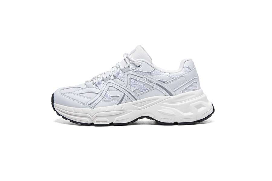 Kappa TIFO Classic German Training Shoes Retro Casual Sports Shoes White - White - View 1