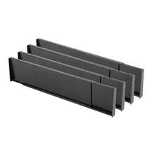 4/6/12pcs Retractable Drawer Dividers, Adjustable Kitchen Drawer Separators For Utensils Cutlery, Cabinet Drawer Storage Organizer For Kitchen Gadgets - View 9