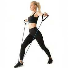 Resistance Band With Handles, Multi-Level TPE Fitness Pull Rope, Suitable For Men And Women, Home Gym Strength Training Fitness Tube - A - View 5