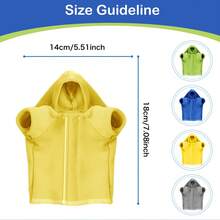 Lizard Clothes For Bearded Dragons Reptile Apparel Handmade Cotton Material Hoodies Gift For Lizard Small Animal Gecko Chameleon - Multicolor - View 2