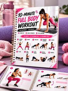 Portable Yoga & Fitness Training Guide And Plan; Workout Plan And Fitness Manual For Home Gym; Yoga & Fitness Guide With Daily Activity Schedule - Designed For Beginners Practicing At Home - Multicolor - View 7