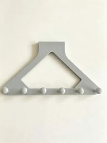 2pcs Upgraded Triangle Door Hooks, Over-The-Door Coat Rack, No-Drill Storage Rack, Hanging Rack, Kitchen And Closet, Wardrobe Storage Rack, Decorative Storage, Decorative Hooks, Home Decor, Dorm Storage, Storage, Halloween, Christmas, Housewarming Gift - Multicolor - View 10