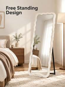 A Light Luxury High-End French Ins Style Full-Length Mirror, Special-Shaped Dressing Mirror, Bedroom Medieval Style Fitting Mirror - Type B - View 11