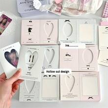 30pcs Mini Hollow Folded Greeting Cards, Message Cards, Couple Postcard Cards, Decorative Folded DIY Message Cards, Gift Decoration Cards, Folded Greeting Cards, Holiday Greetings, Postcard Thank You Cards, Birthday Party Invitations, Greeting Words, Holiday Universal Cards - C - View 3