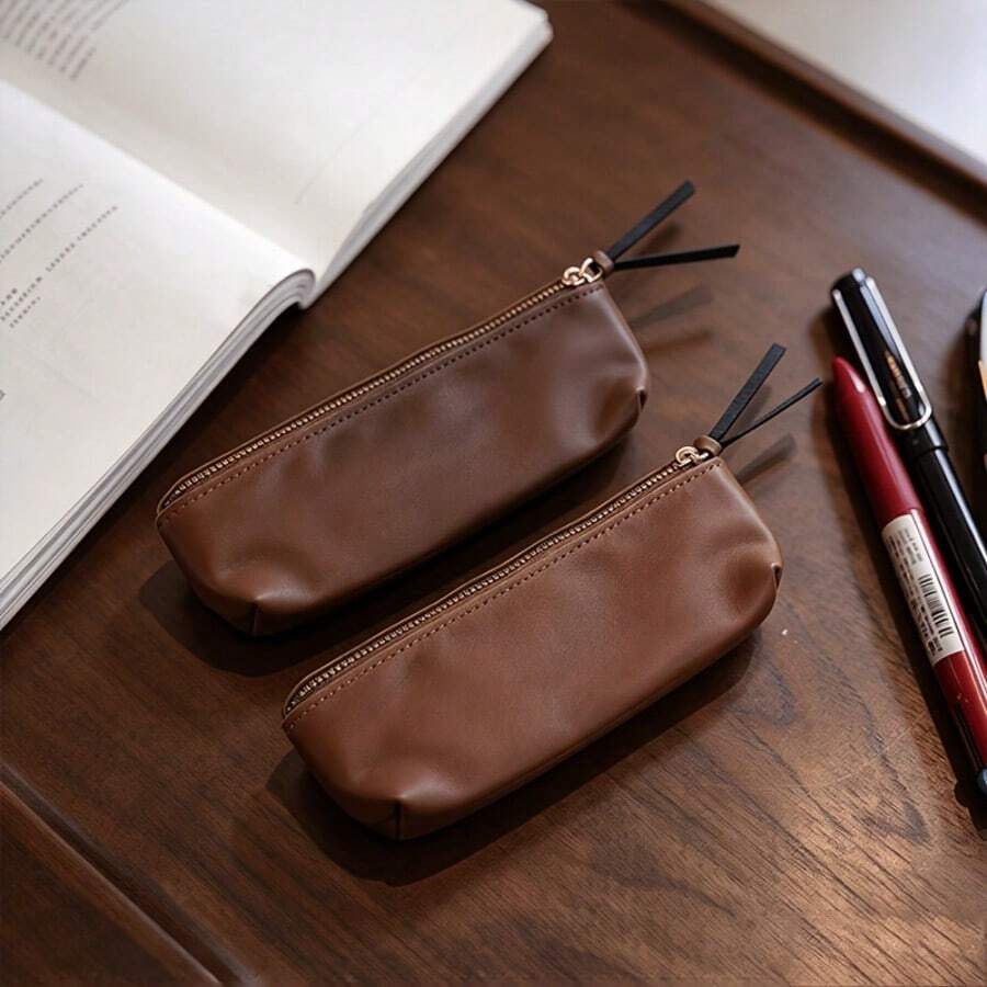 Vintage Niche Portable Bag, Minimalist Multi-Functional Pouch, Suitable For Makeup, Collectibles - Multicolor - View 1
