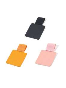 1/3/5PCS Creative Self-Adhesive Notebook Pen Holder, Elastic Band PU Leather Pen Holder | Multi-Function Pen Slot, Compatible With IPad And Tablet, Minimalist Fashionable Stationery Accessory, Back To School Essential, Stationery Supplies, Pencil Case, Pen Bag Backpack - Multicolor - View 23