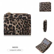 Baellerry 1 buah Dompet Pendek Wanita Motif Leopard Vintage, Tempat Kartu Kulit PU Motif Hewan, Dengan Slot Foto + 6 Slot Kartu + Dompet Koin Berresleting, Dompet Kecil, Untuk Perjalanan dan Penggunaan Sehari-hari, Hadiah Ulang Tahun Untuknya - MultiWarna - View 16