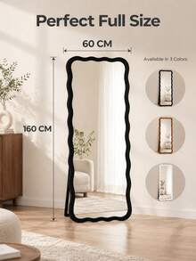 A Light Luxury High-End French Ins Style Full-Length Mirror, Special-Shaped Dressing Mirror, Bedroom Medieval Style Fitting Mirror - Type B - View 4