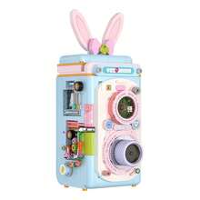 782PCS, Self-Assembly, New Classic Double-Sided Retro Camera Model Creative Ornament Decoration - 1 Item - View 3
