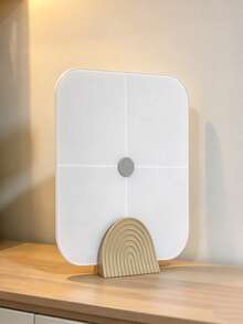 1PC Wavy Striped Weight Scale Stand, Space-Saving Organizer, Suitable For Various Body Fat Scales, Electronic Scales, Tablets, Books, Magazines, Bathroom Floor, Bedside, Entryway Cabinet, Etc., Multi-Purpose Creative Storage Rack, Personalized Christmas Gift, Creative Gift For Friends. - Multicolor - View 6
