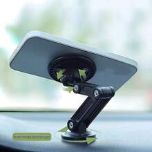 1PC New Magnetic Phone Holder, Rotatable Foldable Multi-Angle Mechanical Arm Design Phone Stand, Suitable For Office Desk, Car Dashboard, Glass Surface And More Scenarios With Strong Magnetic Adsorption - Multicolor - View 8