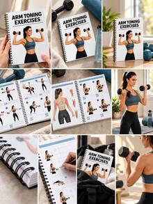 Portable Yoga & Fitness Training Guide And Plan; Workout Plan And Fitness Manual For Home Gym; Yoga & Fitness Guide With Daily Activity Schedule - Designed For Beginners Practicing At Home - Multicolor - View 3