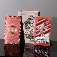 1pc Authentic Rider-Waite Gold Foil PET Tarot Cards Full Set, Colorful Printed Tarot Card Table Game Cards - Multicolor - View 31