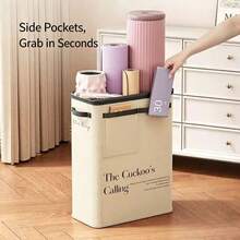 Yoga Storage Box Large Capacity Foldable Fitness Equipment Storage Bucket Multi-Functional Yoga Mat/Yoga Block/Yoga Strap/Home Fitness Accessories Storage Box - Multicolor - View 3