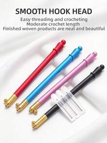 Embroidery Punch Needle Pen Embroidery Cross Stitch Handmade Kit French Crochet Suitable For Sewing And Knitting - Multicolor - View 9