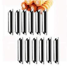 Rolled Pastry Tube, Stainless Steel Non-Stick Danish Pastry Mold, Suitable For Croissant Shell Cream Rolls, Used For Croissant Shell Cream Rolls, Baking Tools, Kitchen Gadgets, Kitchen Accessories, Home Kitchen Supplies - Multicolor - View 11