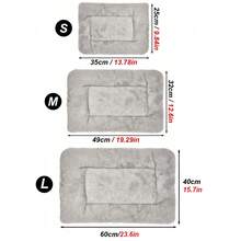 1pc Extra Soft Thick Warm Rabbit Nest Pad, Hamster Sleeping Mat, Comfortable Small Pet Pad, Suitable For Autumn/Winter Small Animals - Multicolor - View 4