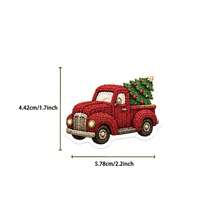 50pcs Knitted Christmas Style Creative Holiday Gift Stickers DIY Decorative Phone Cases, Computers, Notebook,Tablets, Exquisite Stickers,Gift Stickers - one-size - View 4
