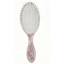 Acetate Paddle Hair Brush, Portable Massage Detangling Comb, Cute Hair Styling Tool For Women - Multicolor - View 21