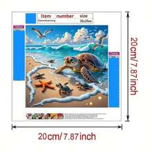 5D DIY Diamond Painting Kits For Adults Beginners, Full Round Drill Mosaic Art Craft, Rhinestone Embroidery Home Wall Decor Gift - View 2