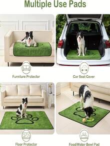 3pcs Washable Dog Pee Pads/Super Absorbent Reusable Puppy Pads For Training/Floors, Sofas, Beds, Crates/Leak-Proof Non-Slip Nursing Pads - one-size - View 4