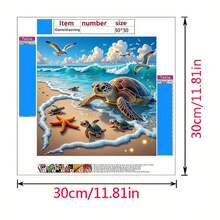 5D DIY Diamond Painting Kits For Adults Beginners, Full Round Drill Mosaic Art Craft, Rhinestone Embroidery Home Wall Decor Gift - View 3