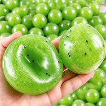 1Pc Green Slushy Ball Squeeze Toy Slow Rebound Soft Calming Fidget For Adults Teens Office Home Party Christmas Birthday Gift Random Style - Multicolor - View 2