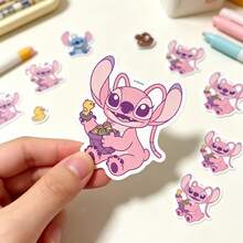 Disney 50pcs Creative & Fun Stickers, & Unique Patterns, Suitable For Handmade Crafts, Gift Decoration, Can Be Applied To Computers, Card Holders, Luggage, Makeup Boxes, Notebooks. Long-Lasting Color, Smooth Adhesion, Free To Mix And Match, Easily Create Ingenious Decorative Effects. - Multicolor - View 8