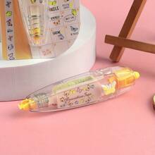 1pc Butterfly & Dinosaur Pattern Rolling Stamp Pen, With Various Colorful Patterns, For Scrapbooking And Stamping - A - View 5