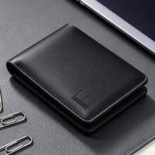 KAIDUCH Vintage Men's Wallet, Slim Multi-Card Slot Wallet, Business Multi-Function Portable Men's Front Pocket Wallet, Coin Purse, Minimalist Card Holder, Short Men's Mini Wallet, Suitable As A Gift For Men - Multicolor - View 9