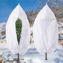 2pcs Plant Frost Protection Cover, Full Coverage Winter Plant Protection Blanket! Specially Developed For Medium-Sized Trees, Fruit Trees And Shrubs In The Garden. Thickened Frost-Proof Fabric - Multiple Styles - View 9