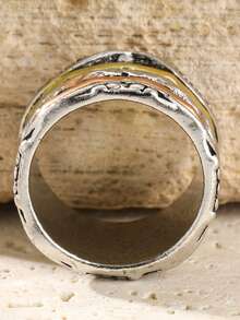 1pc Vintage Ring For Women, Wedding Engagement Party Jewelry, Valentine's Day Gift - 1# - View 3