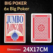 5pcs Kartu Remi Ukuran Besar 2026 Baru 54, Kartu Permainan Pernikahan Interaktif Raksasa, Kartu Remi Dua Lapis, Hadiah Tahun Baru, Hadiah untuk Anak Laki-laki/Perempuan, Hadiah Ulang Tahun - Hadiah - Hadiah Sempurna - Kado - MultiWarna - View 13
