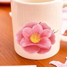 4PCS Floral Sticky Notes - Random Style - Highly Attractive Creative Adhesive Memo Paper - Study Stationery Gift - Student Small Gift Sticky Notes - one-size - View 6