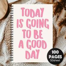 1pc Motivational Pink Notebook Featuring Quotes For - A Stylish Diary For Positive Affirmations And Self-Reflection, An Ideal Present For Friends And Sisters With Encouraging Quotes For Women - One Book (50 Pages, 100 Pages) - View 11