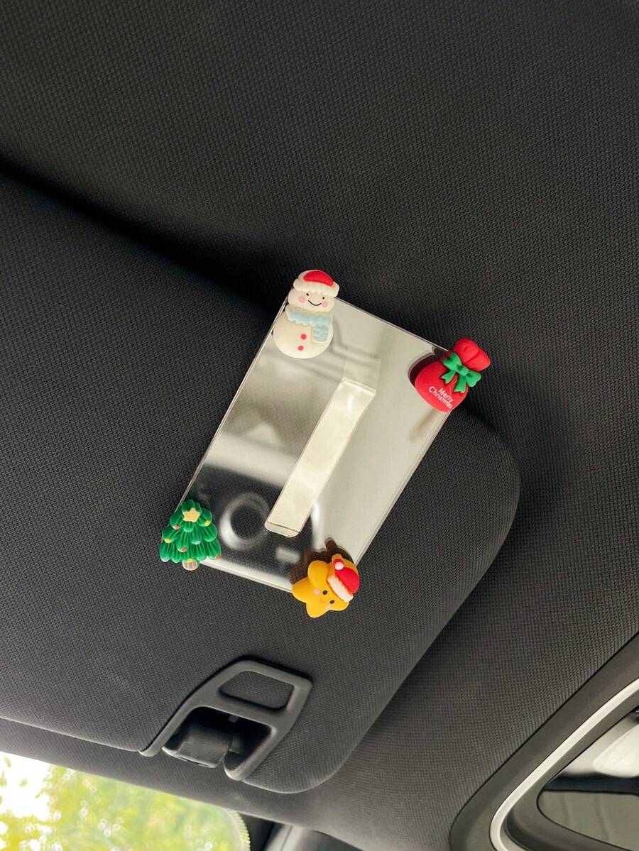 Christmas - 1PC Cute Santa Claus, Snowman, Christmas Tree Decor Car Sun ...