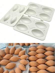 2/1pc/9-Cavity Plastic Meatball Mold - Meatball Making Press Mold, Cooking Decoration Tool, Suitable For Making Stuffed Meatballs, Spring Rolls, Desserts - Kitchen Essential Helper, Mother's Day Gift For Mom - White - View 9