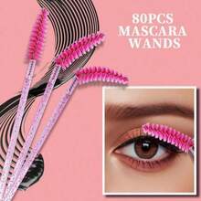 310/100/80/30pcs Makeup Tool Set, Includes Eyelash Brush, Eyeshadow Brush, Lip Brush, Mini Cleaning Swabs, Professional Makeup Artist Essential Tool Set With Storage Box - Multicolor - View 6