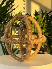Parrot Toys - Spherical Swing, Climbing Net, Chew & Grind Accessories, Suitable For Cockatiel, Lovebird, Cage Decor - View 8