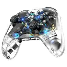 G6 Pro Wireless Bluetooth Controller, Carbon Membrane Joystick And Hall Effect Trigger Buttons, Dual Vibration Motors, Six-Axis Gyroscope, 400mAh Battery, Supports Macro Programming And Turbo Mode, Compatible With Switch, Android, IOS And PC - View 1