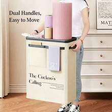 Yoga Storage Box Large Capacity Foldable Fitness Equipment Storage Bucket Multi-Functional Yoga Mat/Yoga Block/Yoga Strap/Home Fitness Accessories Storage Box - Multicolor - View 4