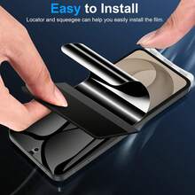 Yezodawee 1 قطعة واقي شاشة زجاجي مقسى للخصوصية، متوافق مع Galaxy Z Fold 5/Z Fold 6/Z Fold 7/Z Fold 8/Z Fold 8 Ultra، حماية الحواف بتناسب دقيق، طبقة مضادة للخدش، فيلم زجاجي للشاشة الخارجية، مناسب ل- Z Flip 8 Z F-Lip 7 Z Flip 6 لعشاق التكنولوجيا - الأسود - مشاهدة 7